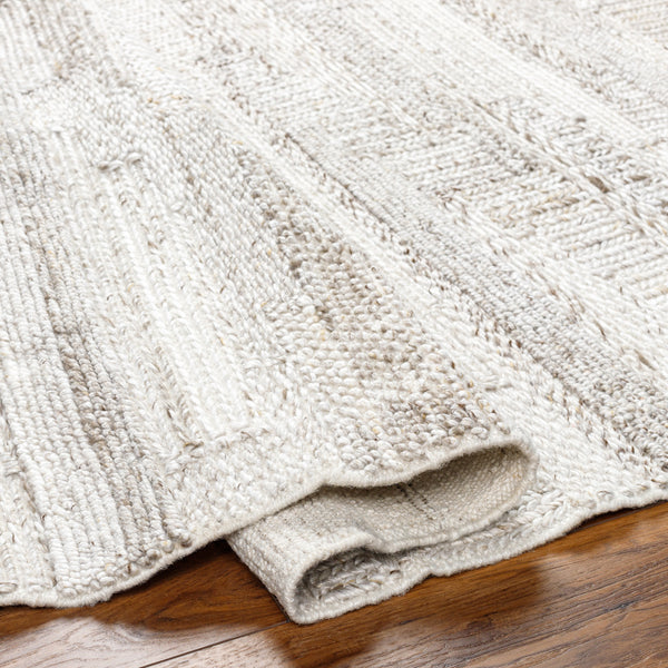 Floria FLI-2302 9' x 12' Handmade Rug FLI2302-912  Ivory, Brown Surya