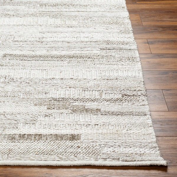 Floria FLI-2302 9' x 12' Handmade Rug FLI2302-912  Ivory, Brown Surya
