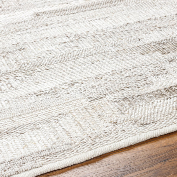 Surya Floria Fli-2300 2' X 3' Handwoven Area Rug - Eco-friendly Recycled Pet For Modern Living Spaces Ivory Recycled Pet Yarn Fli2302-23