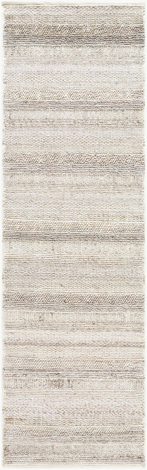 Surya Floria Fli-2300 2' X 3' Handwoven Area Rug - Eco-friendly Recycled Pet For Modern Living Spaces Cream Recycled Pet Yarn Fli2303-268