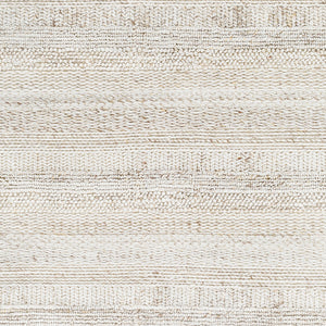 Floria FLI-2303 9' x 12' Handmade Rug FLI2303-912  Cream, Light Gray Surya