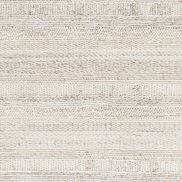 Surya Floria Fli-2300 2' X 3' Handwoven Area Rug - Eco-friendly Recycled Pet For Modern Living Spaces Cream Recycled Pet Yarn Fli2303-268