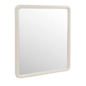 Vig Furniture Modrest Florence - Elegant Beige Shagreen Mirror For A Chic Modern Home Decor Touch And Style Beige  Vgvc-j2410-m