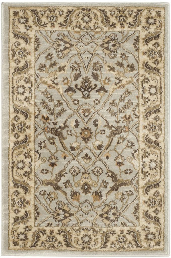 Safavieh Florenteen 126 Power Loomed Rug Grey / Ivory 2' x 8'