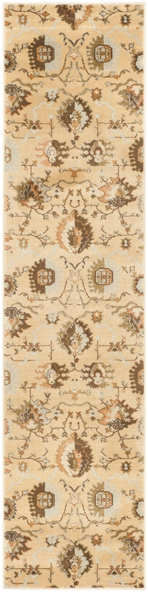 Safavieh Florenteen 129 Power Loomed  Rug Ivory / Brown FLR129-1225-4