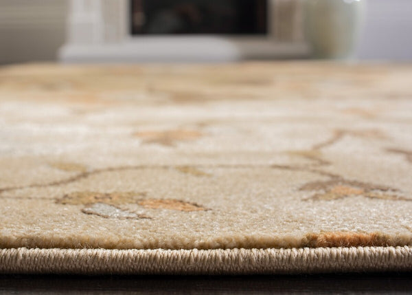 Safavieh Florenteen 129 Power Loomed  Rug Ivory / Brown FLR129-1225-4