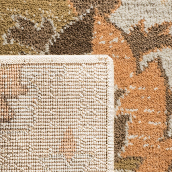 Safavieh Florenteen 129 Power Loomed  Rug Ivory / Brown FLR129-1225-4