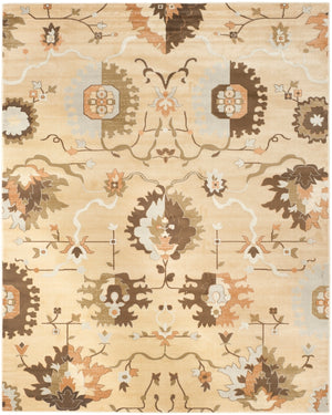 Safavieh Florenteen 129 Power Loomed  Rug Ivory / Brown FLR129-1225-4