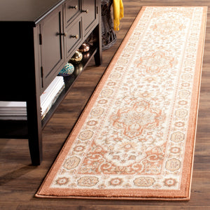 Safavieh Florenteen 130 Power Loomed  Rug Rust / Ivory FLR130-3412-4