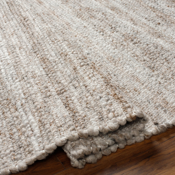 Florentina FLT-2300 9' x 12' Handmade Rug FLT2300-912  Gray, Medium Gray, Light Gray Surya