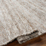 Florentina FLT-2300 9' x 12' Handmade Rug FLT2300-912  Gray, Medium Gray, Light Gray Surya