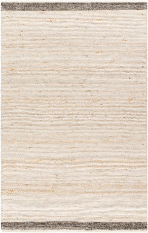 Florentina FLT-2301 9' x 12' Handmade Rug FLT2301-912  Ivory, Medium Gray Surya