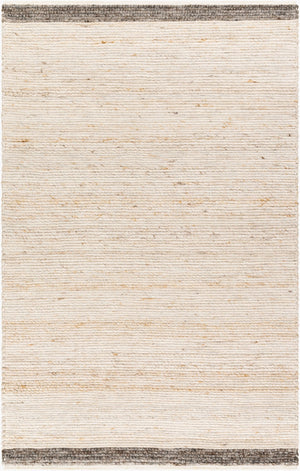 Surya Florentina Eco-friendly Handmade 2' X 3' Rug - Stylish, Durable, And Perfect For Modern Living Spaces! Ivory Recycled Pet Yarn Flt2301-23