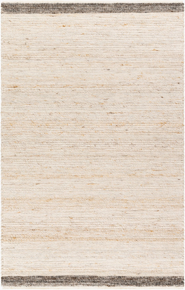Surya Florentina Eco-friendly Handmade 2' X 3' Rug - Stylish, Durable, And Perfect For Modern Living Spaces! Ivory Recycled Pet Yarn Flt2301-23