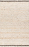 Florentina FLT-2301 9' x 12' Handmade Rug FLT2301-912  Ivory, Medium Gray Surya