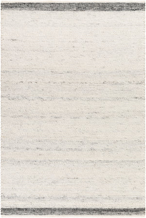 Florentina FLT-2302 9' x 12' Handmade Rug FLT2302-912  Off-White, Charcoal, Light Slate Surya