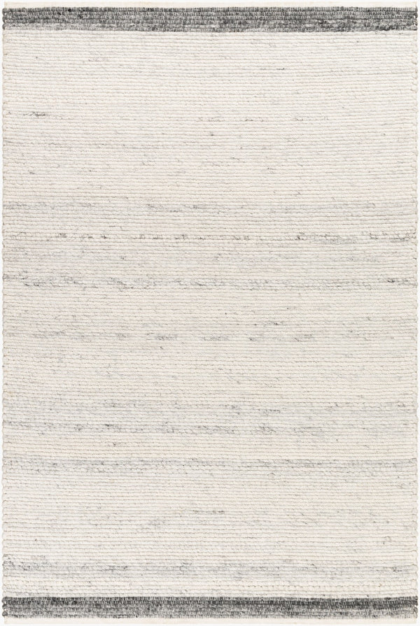 Surya Florentina Eco-friendly Handmade 2' X 3' Rug - Stylish, Durable, And Perfect For Modern Living Spaces! Off,White Recycled Pet Yarn Flt2302-23