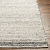 Florentina FLT-2302 9' x 12' Handmade Rug FLT2302-912  Off-White, Charcoal, Light Slate Surya