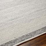 Florentina FLT-2302 9' x 12' Handmade Rug FLT2302-912  Off-White, Charcoal, Light Slate Surya