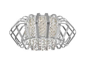 Safavieh Dori Flush Mount Silver/Chrome FLU6002A