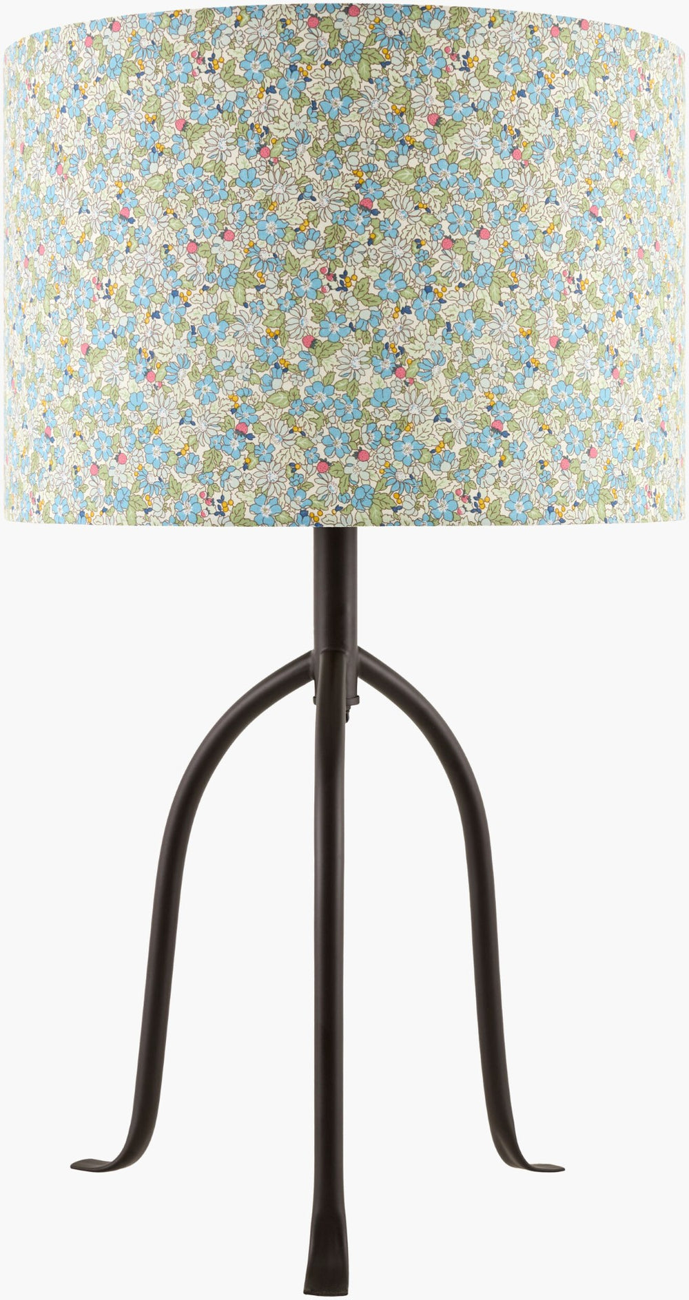 Livabliss Floriva Arts and Crafts Table Lamp with Felt Linen Shade for Warm Ambient Glow FLVR-008