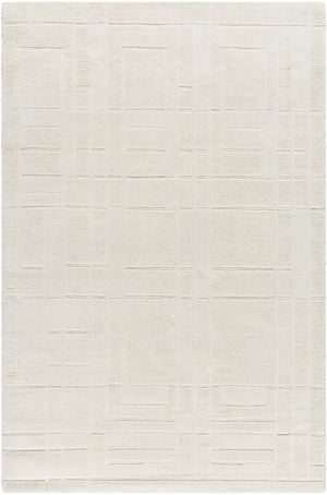 Luxuries FLW-2300 9' x 12' Handmade Rug FLW2300-912  Light Silver Surya