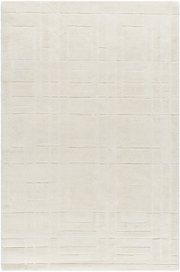 Luxuries FLW-2300 9' x 12' Handmade Rug FLW2300-912  Light Silver Surya