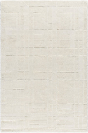 Surya Luxuries Flw-2300 2' X 3' Handmade Rug – Timeless Frank Lloyd Wright Design For Elegant Spaces! Ivory Wool Flw2300-576