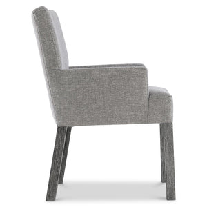 Bernhardt Bernhardt Menton Arm Chair — Modern Minimalist Upholstered Seating With Sutton Wood Legs, Cozy Comfort 352542