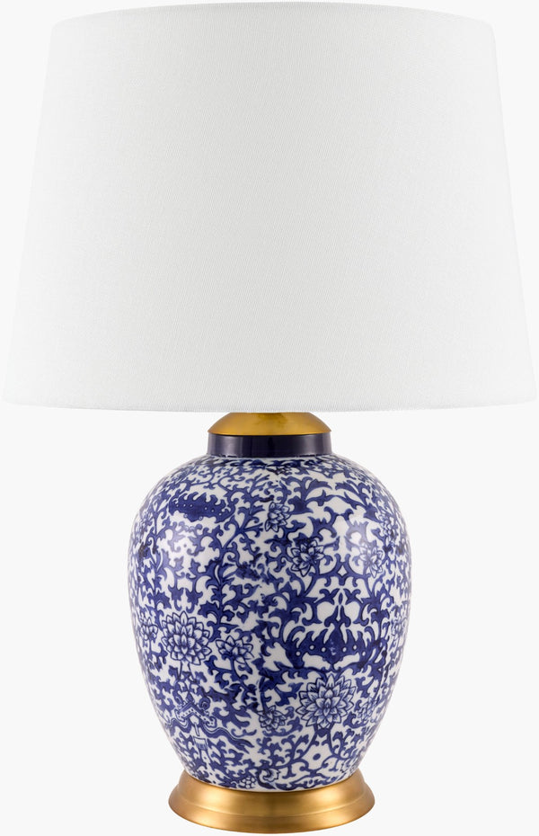 Livabliss Florezia Layered Linen Shade Table Lamp Warm Glow for Bedside or Reading Nook FLZI-001