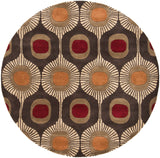 Forum FM-7170 4' x 4' Handmade Rug FM7170-4RD Livabliss Surya