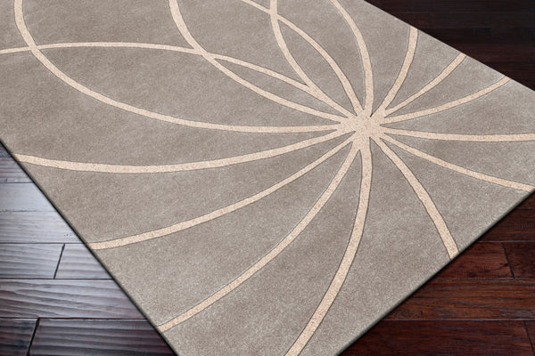 Surya Forum Fm-7007 8' X 8' Hand Tufted Wool Rug - Modern Decor, Medium Pile, Affordable Luxury, India Made Dusty Sage Wool Fm7184-1014