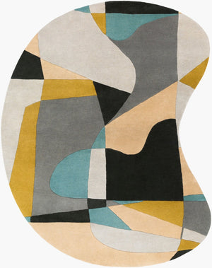 Livabliss Forum Hand Tufted Wool Area Rug with High Low Texture for Modern Living Spaces Olive, Dusty Sa 8' x 10' FM7194-810KDNY