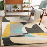 Forum FM-7194 4' x 4' Handmade Rug FM7194-4SQ Livabliss Surya