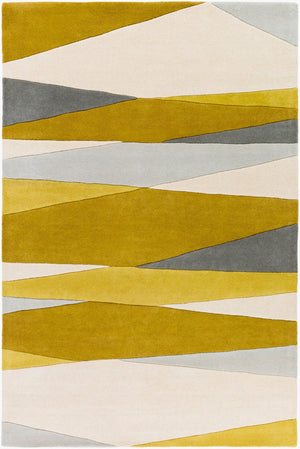 Livabliss Forum Hand Tufted Wool Area Rug with High Low Pile Texture for Living Room Ivory, Tan 9' x 12' FM7203-912