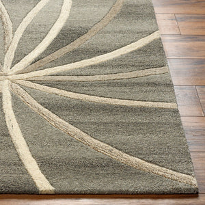 Livabliss Forum Handcrafted Wool Area Rug with High Low Texture for Large Living Spaces FM7217-1215