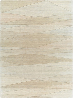 Livabliss Forum Hand Tufted Wool Area Rug High Low Pile Textured Living Room Floor Accent Ivory, Sandston 8' x 11' FM7237-811