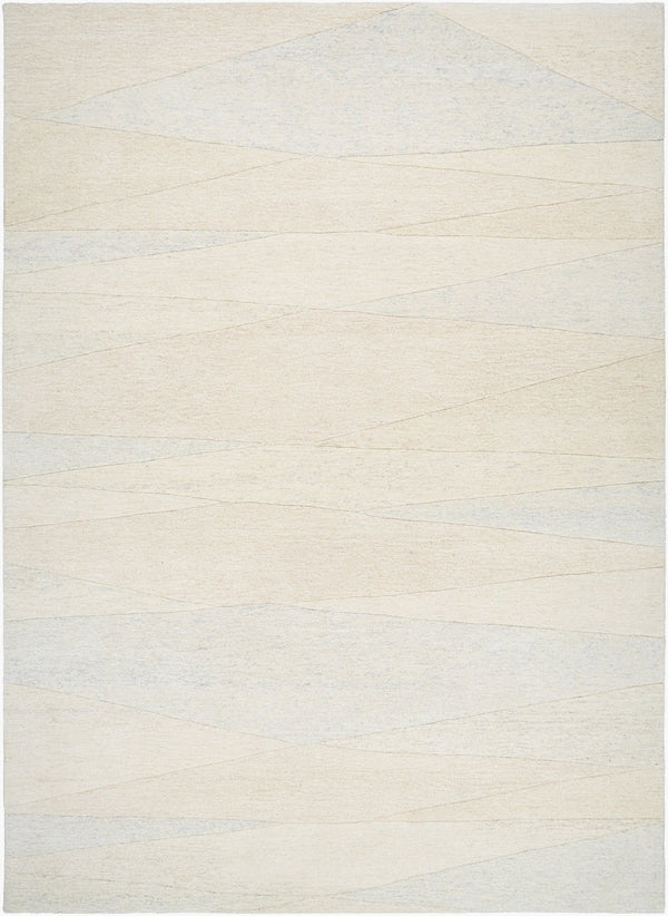 Livabliss Forum Hand Tufted Wool Accent Rug with Sculpted High Low Pile for Cozy Small Spaces Ivory, Sand 2' x 3' FM7238-23