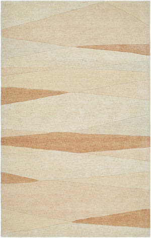 Livabliss Forum Hand Tufted Wool Area Rug High Low Pile Texture for Large Living Spaces Beige, Sandston 2' x 3' FM7239-23