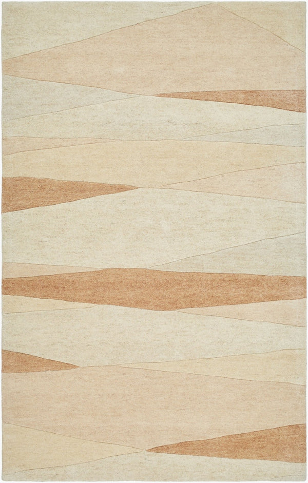 Livabliss Forum Hand Tufted Wool Area Rug High Low Pile Texture for Large Living Spaces Beige, Sandston 2' x 3' FM7239-23