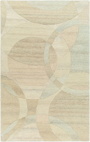 Livabliss Forum Hand Tufted Wool Accent Rug High Low Pile Artisan Crafted for Entryways Beige, Sandston 2' x 3' FM7241-23