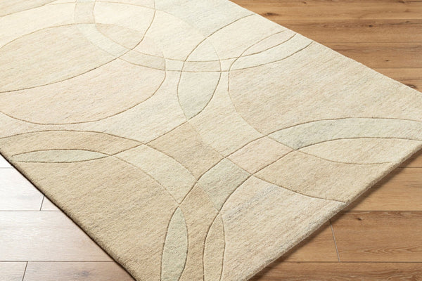Livabliss Forum Hand Tufted Wool Accent Rug High Low Pile Artisan Crafted for Entryways Beige, Sandston 2' x 3' FM7241-23