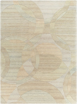 Livabliss Forum Hand Tufted Wool Accent Rug High Low Pile Artisan Crafted for Entryways Beige, Sandston 8' x 11' FM7241-811