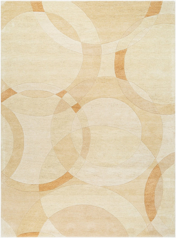 Livabliss Forum Hand Tufted Wool Area Rug with High Low Pile for Large Living Spaces Beige, Sand 8' x 11' FM7243-811