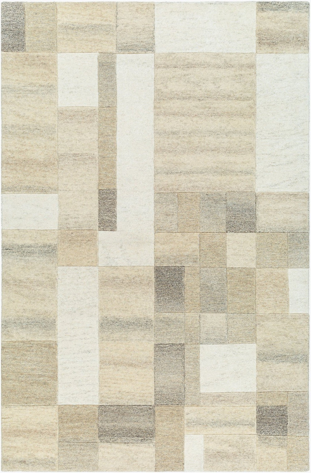 Livabliss Forum Hand Tufted Wool Area Rug with Medium Pile for Entryway or Bathroom Accent FM7246-23