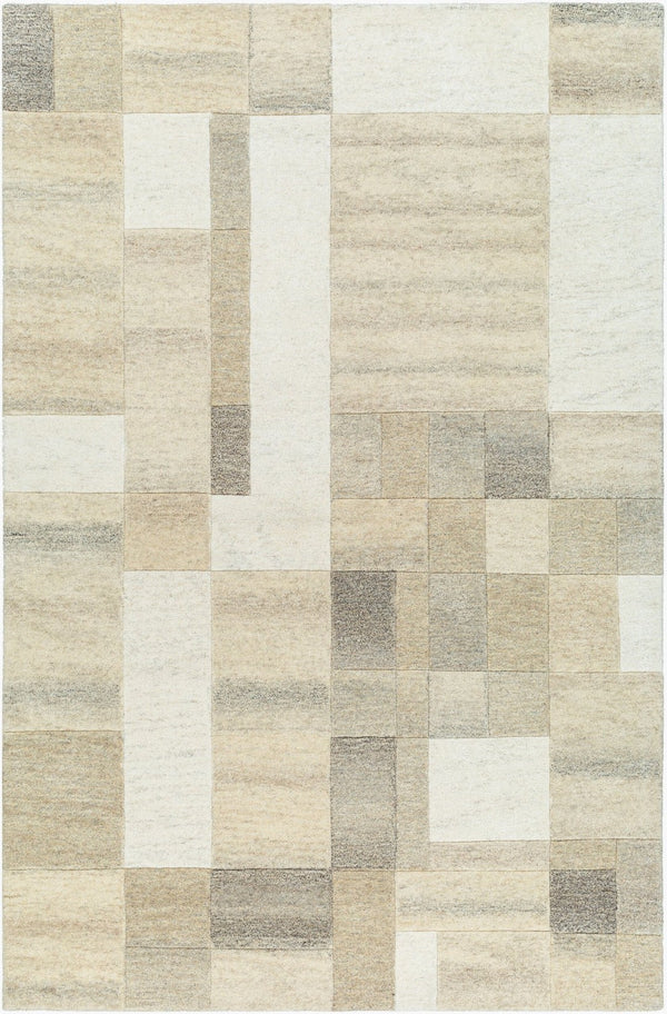 Livabliss Forum Hand Tufted Wool Area Rug with Medium Pile for Entryway or Bathroom Accent FM7246-23