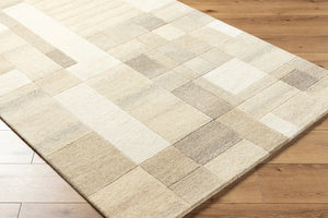 Livabliss Forum Hand Tufted Wool Area Rug with Medium Pile for Entryway or Bathroom Accent FM7246-23