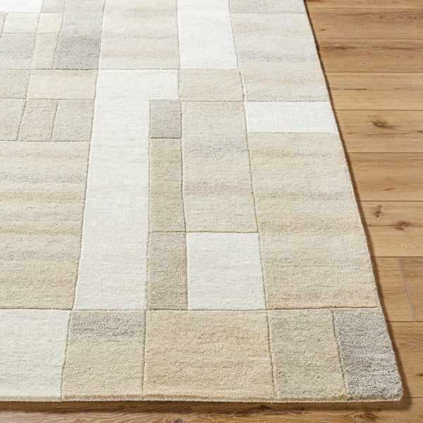 Livabliss Forum Hand Tufted Wool Area Rug with Medium Pile for Entryway or Bathroom Accent FM7246-23