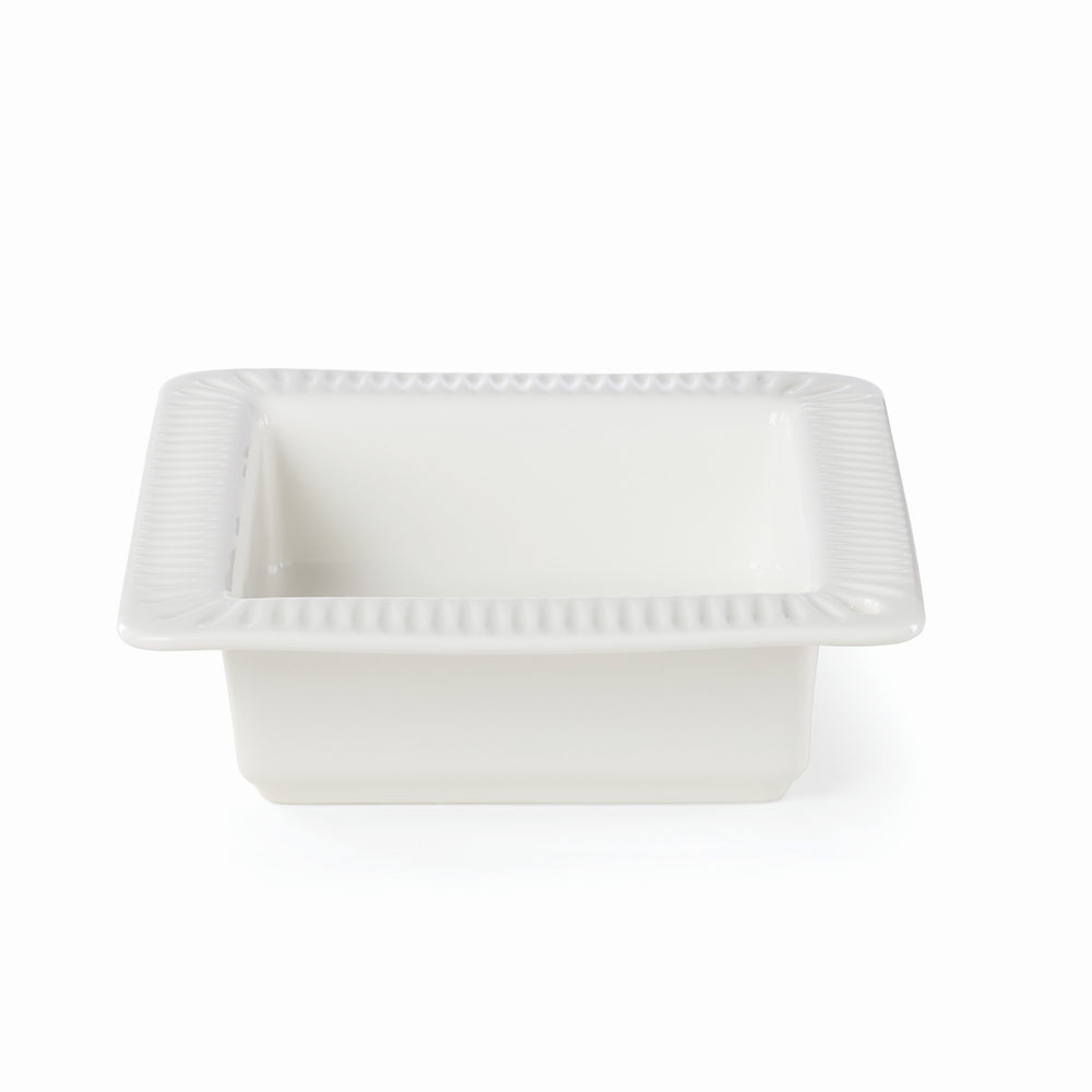 Lenox Profile Poppers Square Bowl White, WHITE PORCELAIN 894987