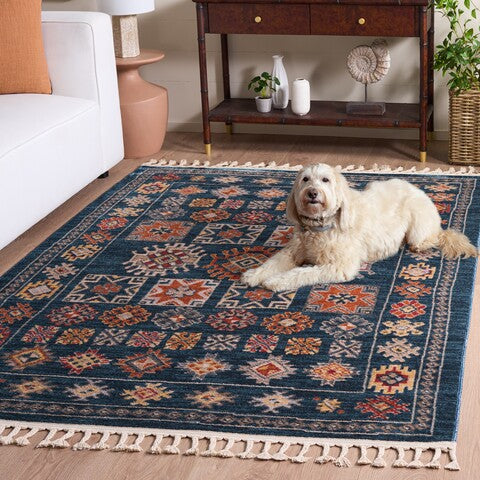 Farmhouse Power Loomed Traditional Area Rug - Stylish, Durable, and Perfect for Any Home Decor